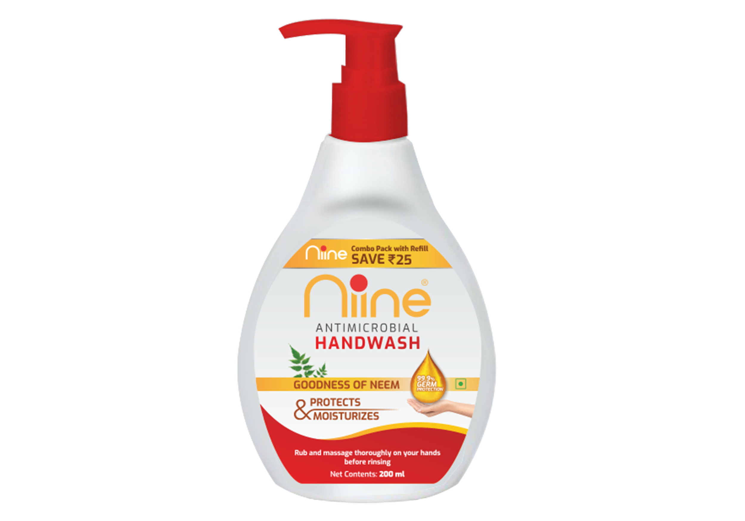 Niine Antimicrobial Hand wash